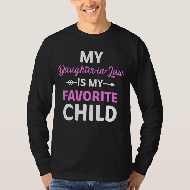 Min svärdotter är mitt favoritbarn i Mor T Shirt (Framsida)