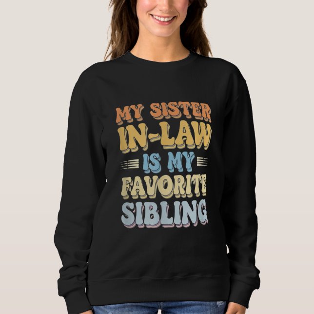 Min svärmästare är min favorit Syskon T Shirt (Framsida)