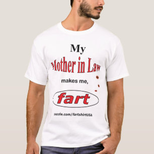 Min svärmor gör mig ATT FISA (tända), T-shirt