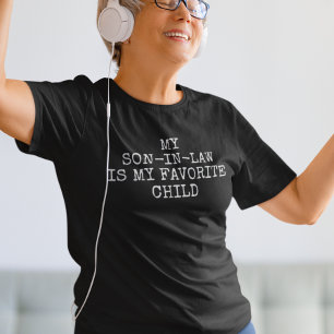 Min svärson är mitt favoritbarn t shirt