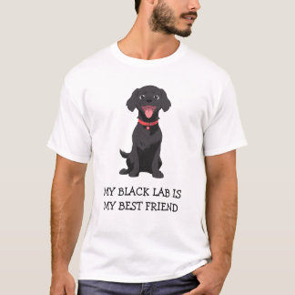 Min Svart lab är min bästa vän T Shirt