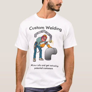 Min svetsning shoppar tee shirt