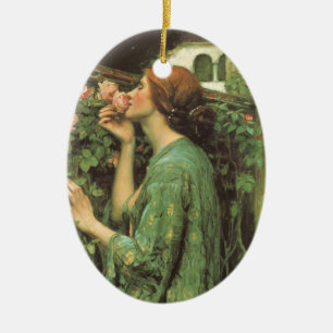 Min Sweet Ro eller Soul i Ro av Waterhouse Julgransprydnad Keramik