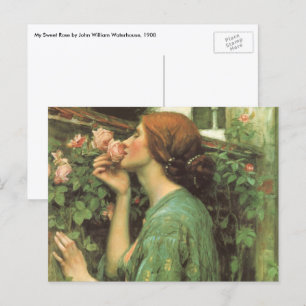 Min Sweet Ro eller Soul i Ro av Waterhouse Vykort