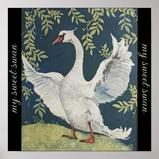 Min Sweet Svan Poster (Framsidan)