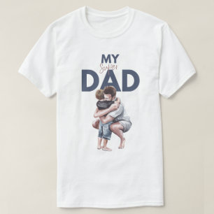 "MIN SWISH PAPP – Pappaskärlek t-shirt för män och