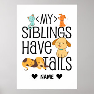 Min Syskon har Svan Poster