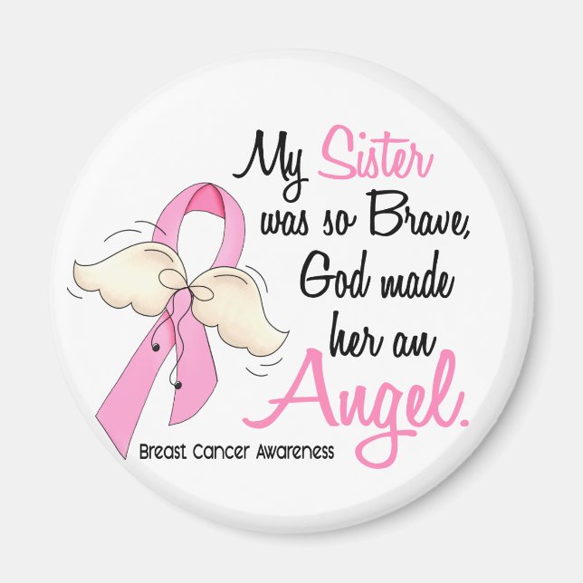 Min syster är en angel 2- bröstcancer magnet (Framsidan)