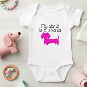 Min syster är en Wiener (hund-marionett) T Shirt