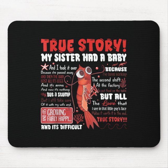 Min syster fick en baby-tee musmatta (Framsidan)