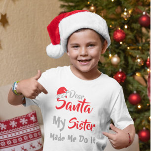 Min syster fick mig att göra det t shirt