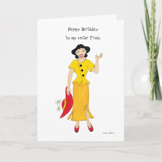 Min syster Fran Kort (Framsida)