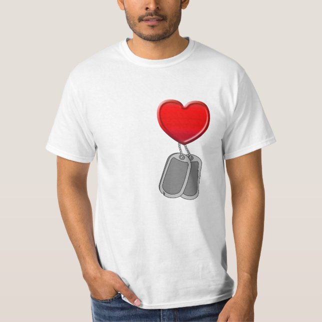 Min syster ha på sig stridkängor t shirt (Framsida)