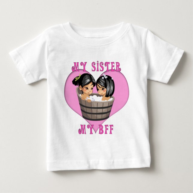 Min syster MY BFF Bath Tee (Framsida)