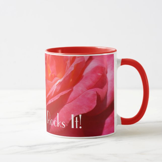 Min syster rockar det! presenter Systrar Kaffe Mug Mugg (Höger)