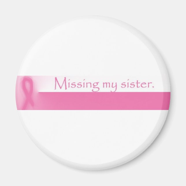 Min syster saknas magnet (Framsidan)