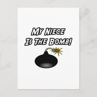 Min systerdotter är bomben vykort