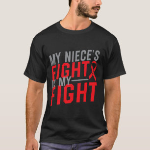 Min systerdotters kamp är min kamp Medvetenhet om T Shirt