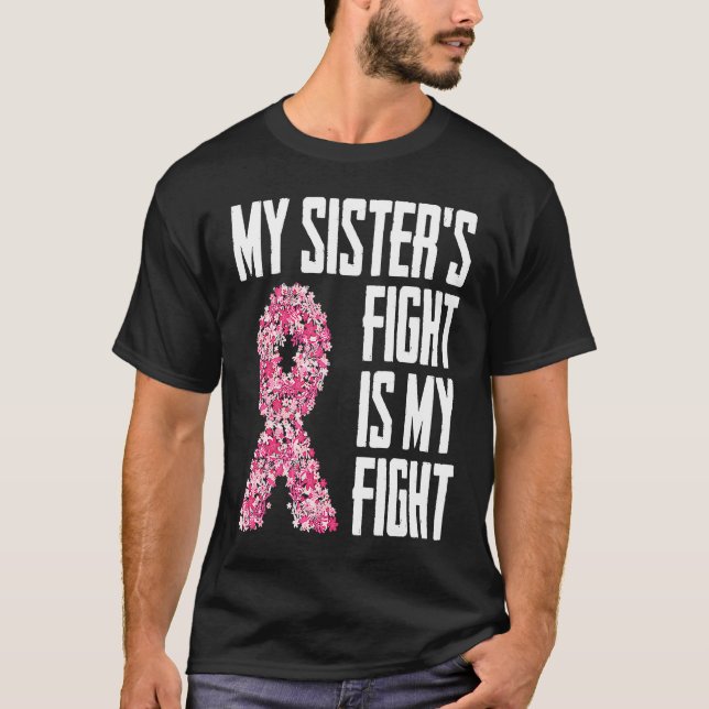 Min systers kamp är min kamp för all överlevnad t shirt (Framsida)