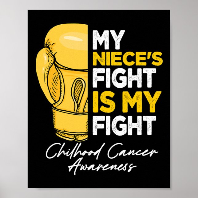 Min systers kamp är min kamp mot barncancer poster (Framsidan)