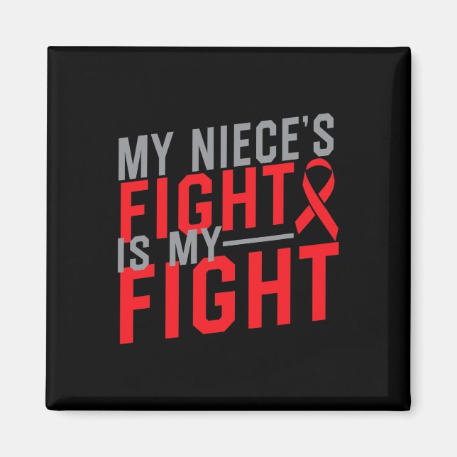 Min systers kamp är min kamp mot blodcancer magnet (Framsidan)