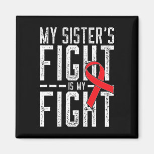 Min systers kamp är min kamp mot blodcancer magnet