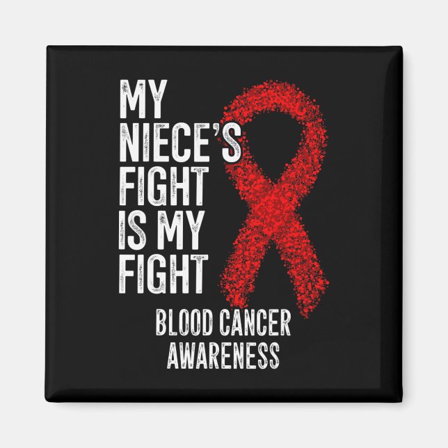 Min systers kamp är min kamp mot blodcancer magnet (Framsidan)