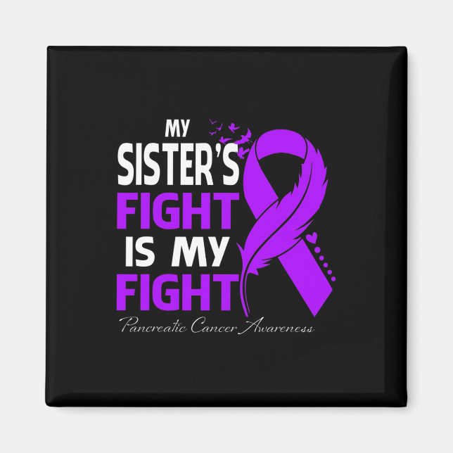 Min systers kamp är min kamp mot pankreascancer magnet (Framsidan)