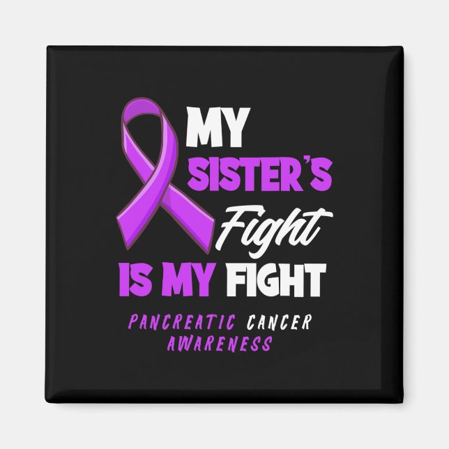 Min systers kamp är min kamp mot pankreascancer magnet (Framsidan)