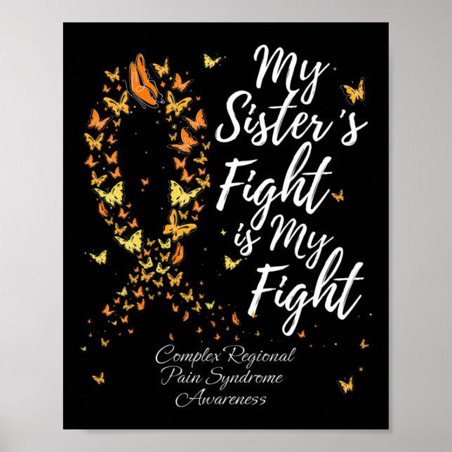 Min systers kamp är min medkänsla i kampen. poster (Framsidan)