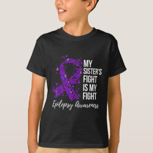 Min systers kamp är min medvetenhet om epilepsi i t shirt
