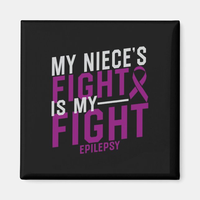 Min systers kamp är min medvetenhet om epilepsi magnet (Framsidan)