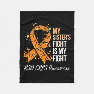 Min systers kamp är min medvetenhet om RSD-boxen Fleecefilt