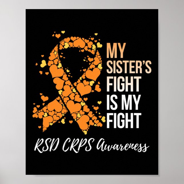 Min systers kamp är min medvetenhet om RSD-boxen Poster (Framsidan)