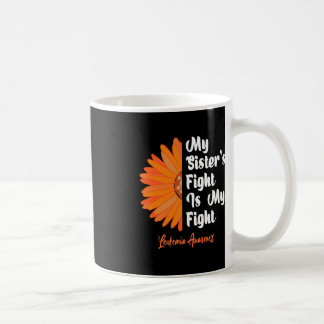 Min systers kamp är min solrosleukemi A Kaffemugg