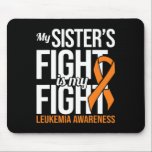 Min systers kamp mot min kamp mot Leukemi Awarenes Musmatta<br><div class="desc">Min systers kamp mot min kamp mot leukemi Medvetenhet Ribbon Cancer</div>