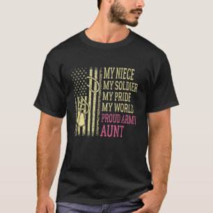 Min systersoldat min soldat Proud Army Moster Prid T Shirt