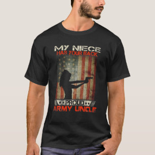 Min systerson har ryggen - Proud Arméns morbror T Shirt