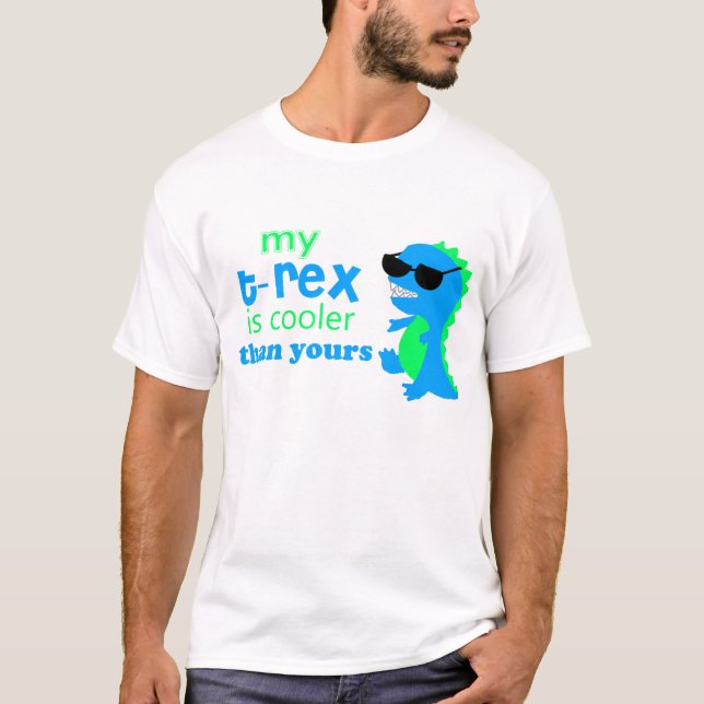 Min t-rexDinosaurskjorta T-shirt (Framsida)