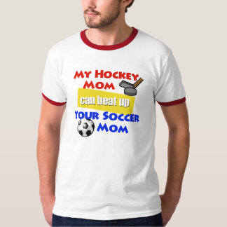 Min T-tröja för hockeymammaringer Tee Shirt