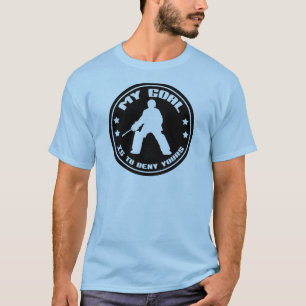 Min T-tröja för mållandhockeyGoalie Tee Shirt