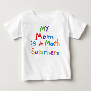 Min T-tröja och gåvor för mammaMathSuperhero Tee