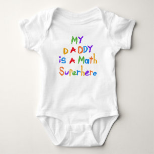 Min T-tröja och gåvor för pappaMathSuperhero Tee