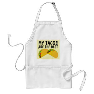 MIN TACOS ÄR DEN BÄSTA KITCHEN TACO APRONS FÖRKLÄDE