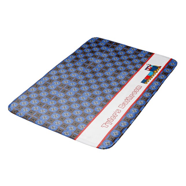 Min Tåg Badrumsmatta (Vinklad)