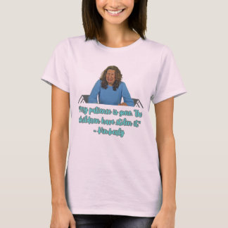 Min tålamod är slut t shirt