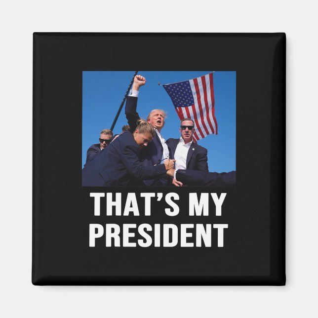 Min talman Trump 2024 Magnet (Framsidan)