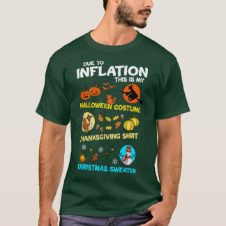 Min taloky Halloween Thanksgiving Ugly jul Co T Shirt