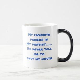 Min tandläkare magisk mugg