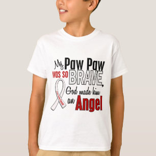 Min tasstass är en ängellungcancer t-shirt